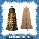 Doctor Who Dalek life-size cardboard cutout (British brand)