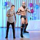 WWE The Rock cardboard cutout 195x75x15cm (British brand)