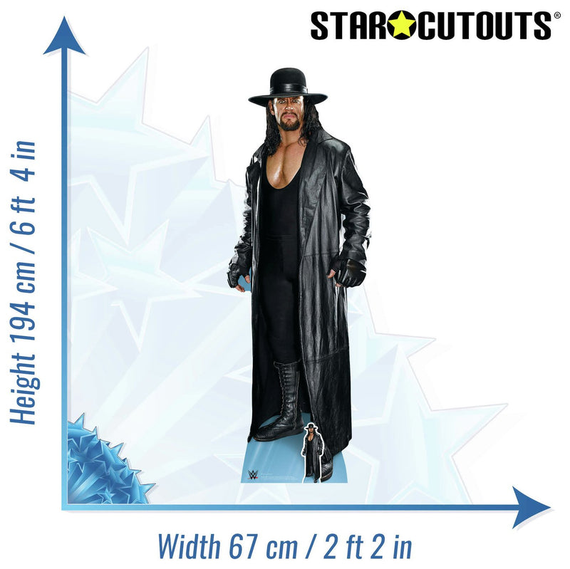 Star Cutouts WWE The Undertaker cardboard cutout, 194cm height (British brand)