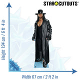 Star Cutouts WWE The Undertaker cardboard cutout, 194cm height (British brand)