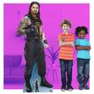 WWE Roman Reigns cardboard cutout role-play decoration (British brand)