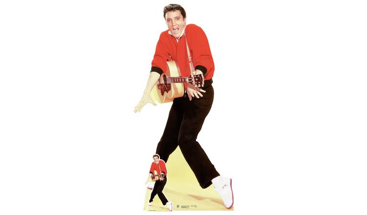Star Cutouts Elvis Red Jacket life-size cardboard cutout - British product