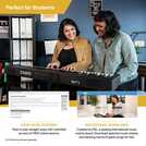 Casio CDP-S110BKST digital piano with stand 17.8kg - British product