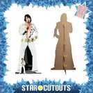Star Cutouts Elvis Presley Vegas lifesize cardboard cutout (British brand)
