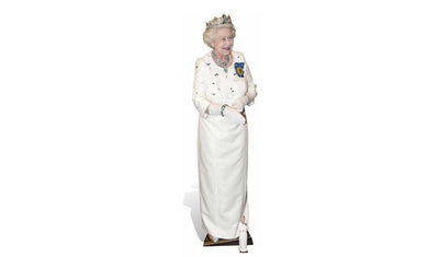 Argos Star Cutouts British Royal Family Queen Life-Size Cardboard Cutout 172cm- Buy online at McGrocer