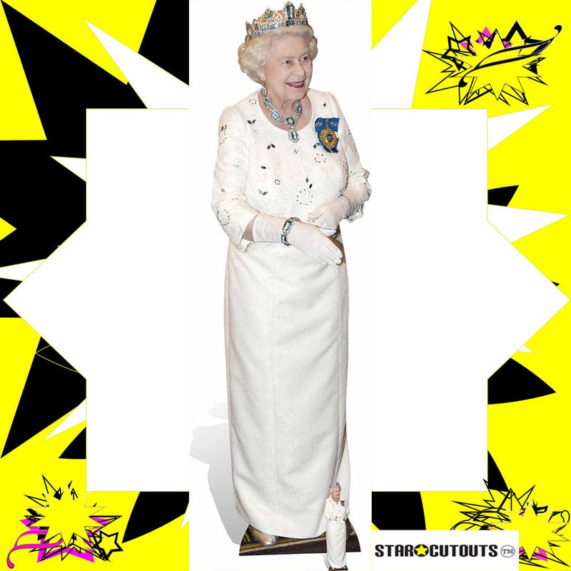 Star Cutouts Queen cardboard cutout 172cm tall (British brand)