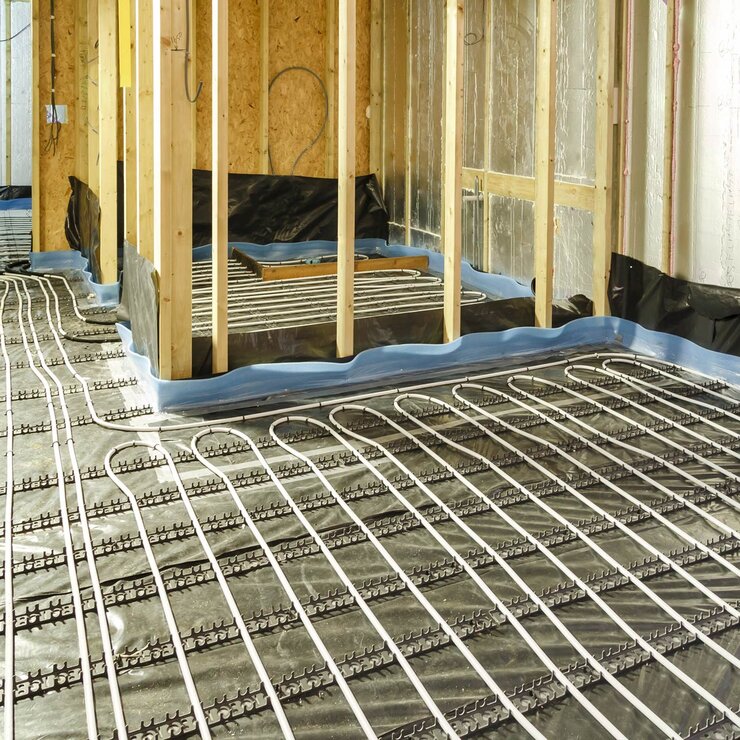 Varme Water Underfloor Heating System with Thermostat 180m², UK version