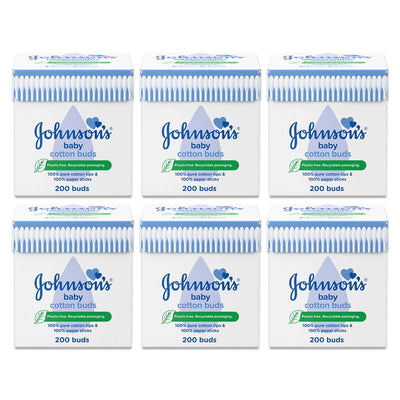 Costco UK Johnson's Cotton Buds 6 x 200 Pack- Buy online at McGrocer