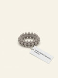 Cartier 18ct rose-gold onyx ring Clash collection - British product