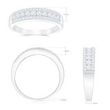 Costco 0.50ctw diamond ring white gold, imported from the UK