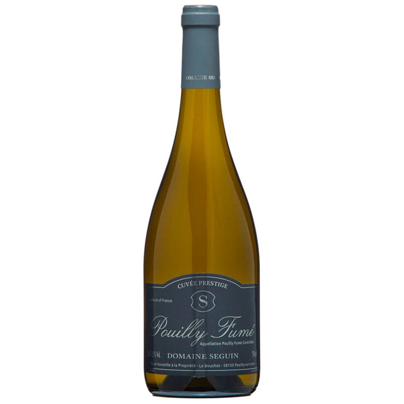Seguin Pouilly Fumé Cuvée Prestige white wine 75cl, imported from the UK