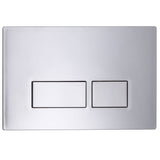 Tavistock square dual flush chrome plate (British brand)