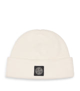 Harrods Stone Island Cotton Compass Patch Beanie- Buy online at McGrocer