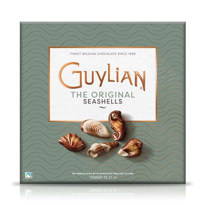 Belgian Chocolate Hazelnut Praliné Sea Shells 1kg