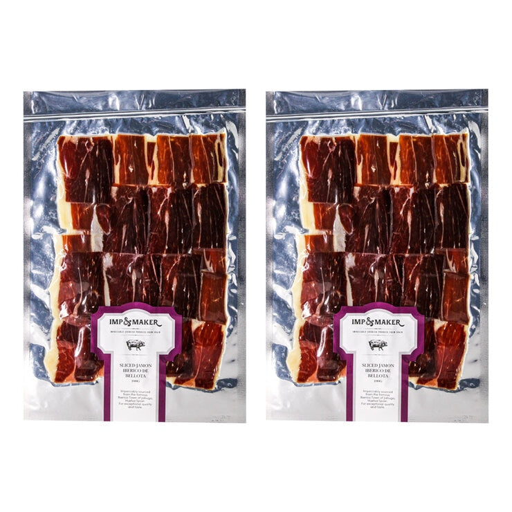 IMP MAKER Hand Carved Jamon Iberico De Bellota 2 x 100g