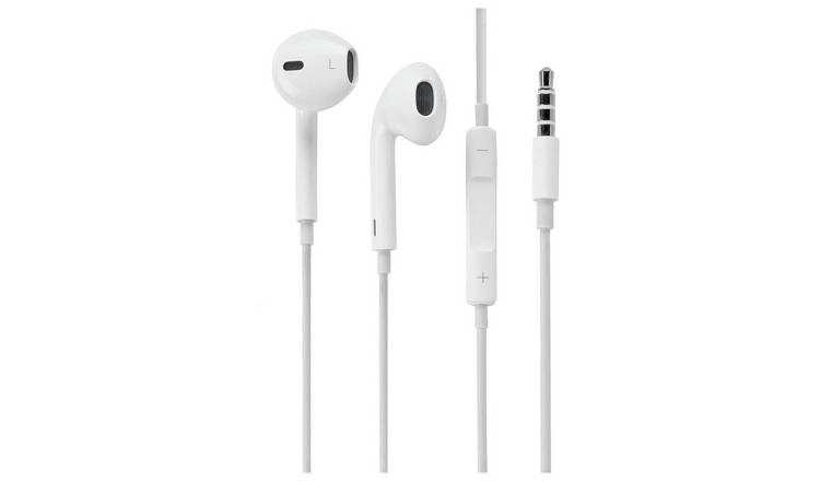 Apple Earpods with remote and mic white - British product