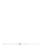 Chaumet Jeux de Liens diamond bracelet in white gold, UK version