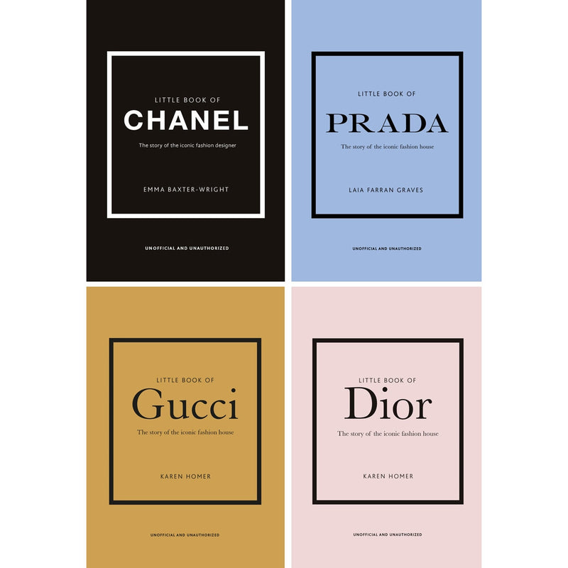 Little Book of Style x4 book box set, UK version