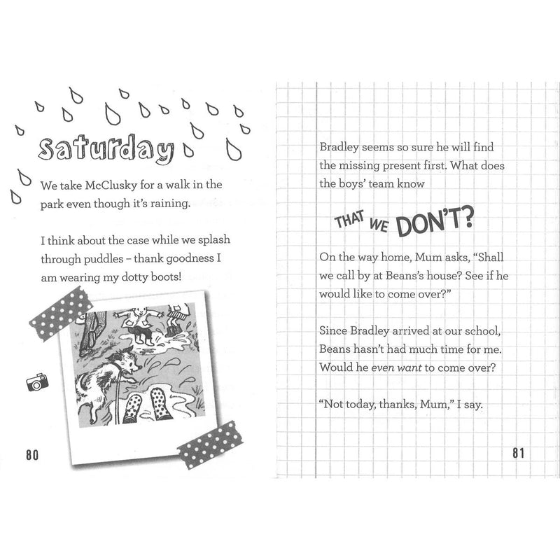 Dotty Detective 6-book set by Clara Vulliamy, imported from the UK