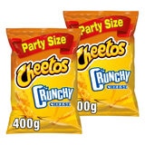 Cheetos Crunchy Cheese Corn snacks 2 x 400g - British product