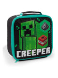 Green Minecraft Xbox lunch box set (British brand)