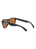 Oakley Frogskins Svarte solbriller med Prizm Fiolett glass, importert fra Storbritannia