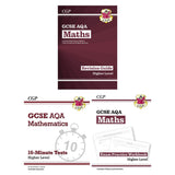 CGP GCSE Maths AQA Higher revision books 3-pack, UK version