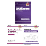 CGP GCSE English Language pack 3-book set (British brand)