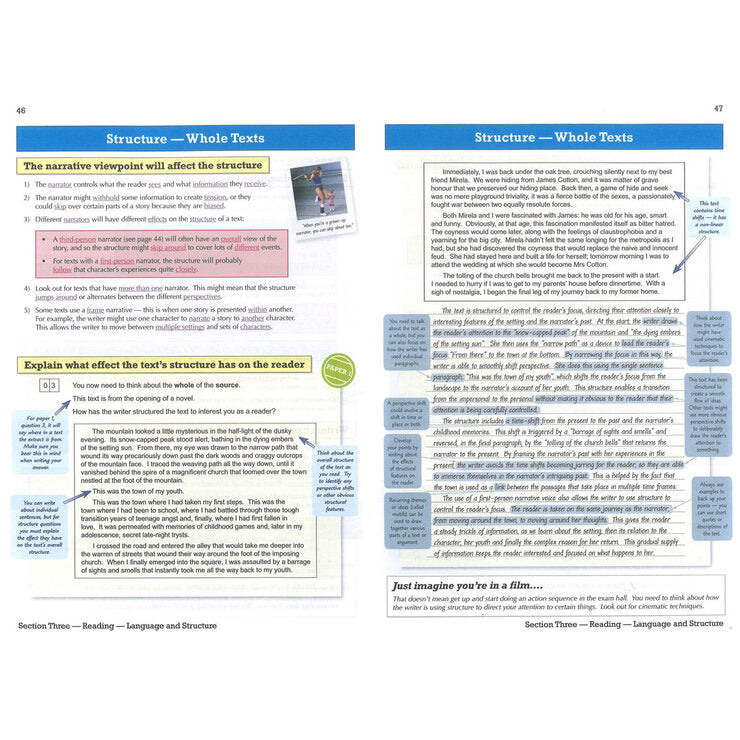 CGP GCSE English Language pack 3-book set (British brand)