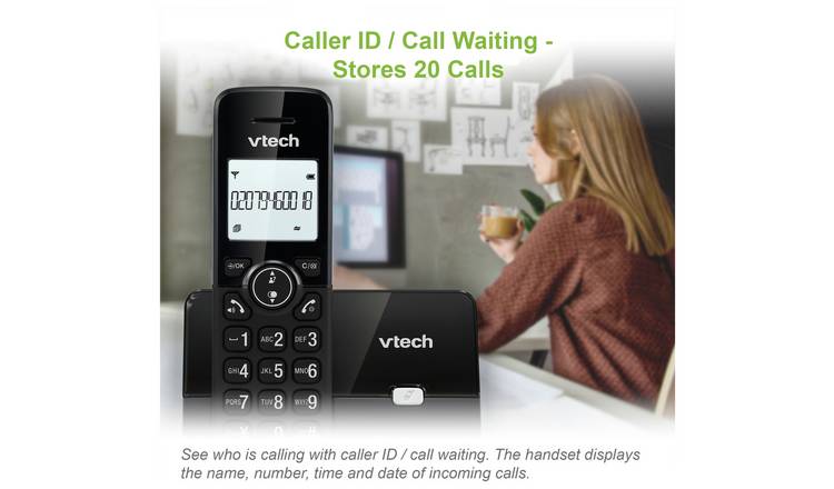 VTech CS2001 twin cordless telephone (British brand)