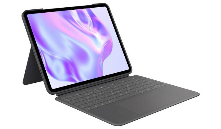 Logitech Combo Touch keyboard case grey for iPad Pro 12.9 - British product
