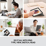 Logitech Combo Touch keyboard case for iPad Air 4th 5th gen - British product