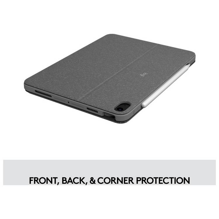 Logitech Combo Touch keyboard case for iPad Air 4th 5th gen - British product