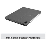 Logitech Combo Touch keyboard case for iPad Air 4th 5th gen - British product