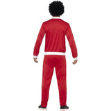 Smiffys Scouser Tracksuit red white costume - British product