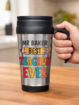 Next PMC Personalised Best Teacher Thermal Travel Mug- Buy online at McGrocer