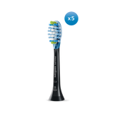 Holland & Barrett Philips Sonicare C3 Premium Plaque Defence Standard Black Electric Toothbrush Replacement Brush Heads 5 Pack- Buy online at McGrocer