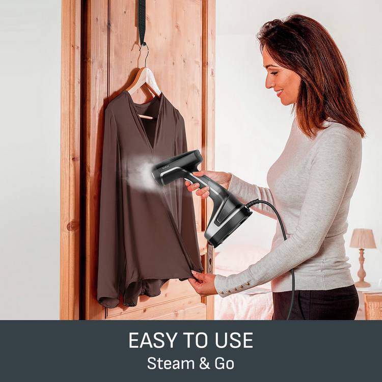 Tefal Access Steam Force handheld garment steamer - British product