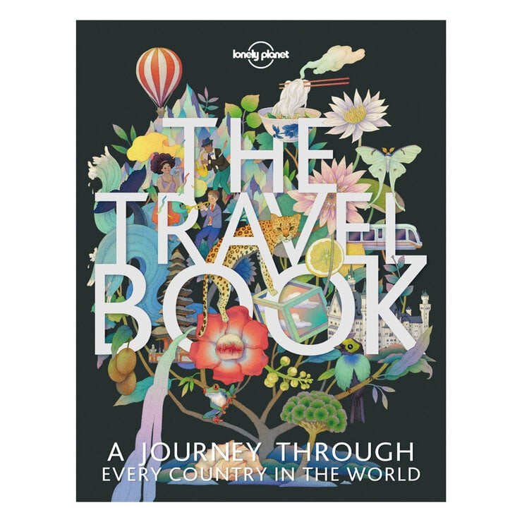 Lonely Planet travel book hardcover guide, UK version