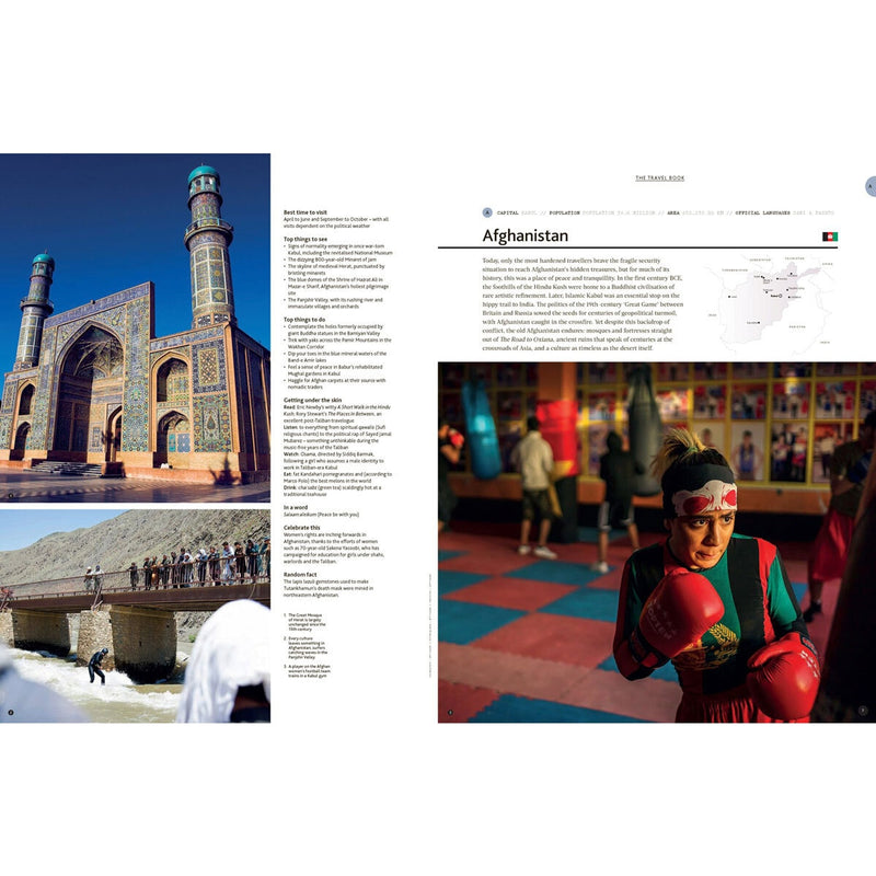 Lonely Planet travel book hardcover guide, UK version