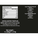 Truffettes de France cocoa dusted chocolate truffles 2 x 1kg - British product