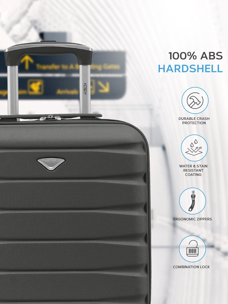 Flight Knight underseat cabin luggage 45x36x20cm - British product
