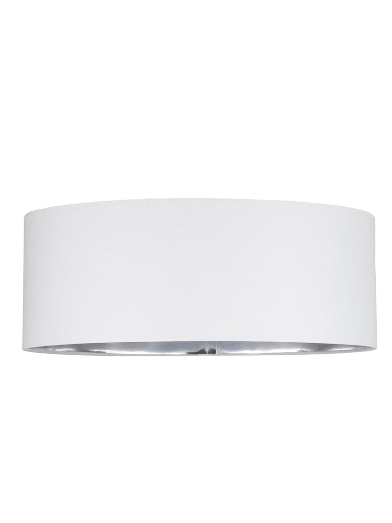 Pacific Elin pendant shade 55cm white faux cotton (British brand)