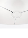 Pacific Elin pendant shade 55cm white faux cotton (British brand)