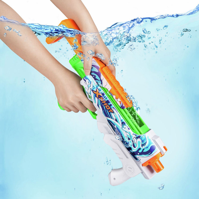 ZURU XSHOT Fast-Fill Skins Hyperload Water Blaster 500ml (British brand)