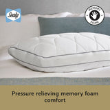 Sealy Memory Airflow Pillow 74x48cm - British product