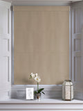 Eloise Latte Natural Roman blind, UK version