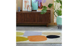 Argos Habitat Carved Geometric Cream Cut Pile Rug 120x170cm- Buy online at McGrocer