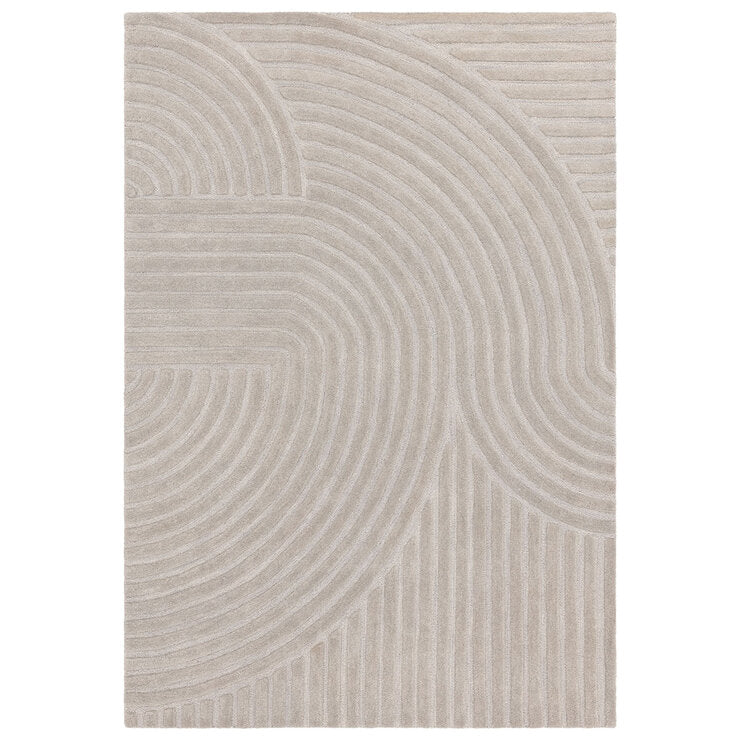 Asiatic Hague Silver Wool Rug, UK version