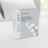 Protect-A-Bed Cotton Mattress Protector Single, UK version